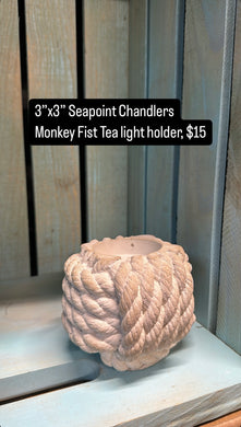 “Story Sale”: Monkey Fist Tealight holder