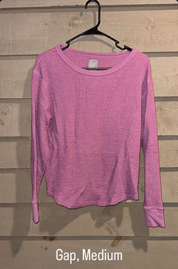 Gap waffle long sleeve, Medium