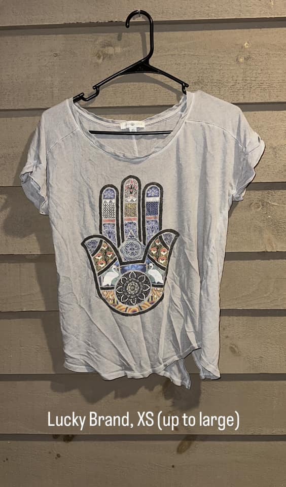 Lucky Brand tee, XS